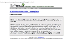 Desktop Screenshot of boulder-therapists-co.wellwise.org