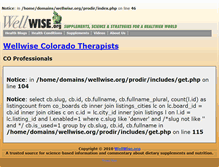 Tablet Screenshot of denver-therapists-co.wellwise.org