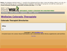 Tablet Screenshot of colorado-therapists.wellwise.org